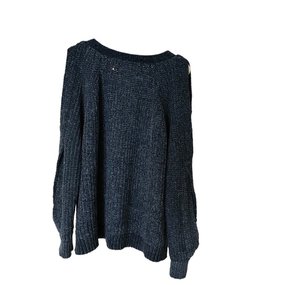 Lane Bryant Plus Size Soft Medium Blue Sweater - Picture 4 of 6